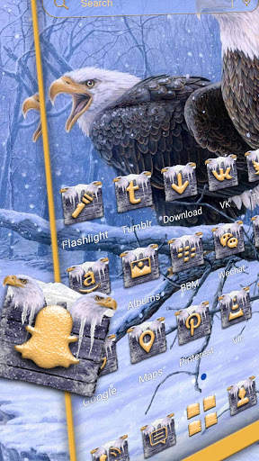 Winter Eagle Launcher Theme screenshot 2