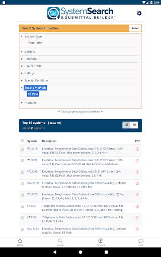 STI System Search 11 تصوير الشاشة