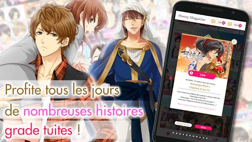 Honey Magazine - Otome game gratuit screenshot 6