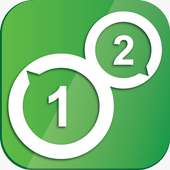 2nd Account for Dual whatsapp logo