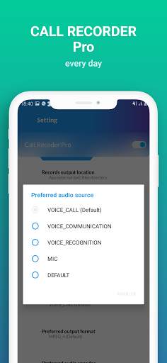 Call Recorder Pro - Automatically record screenshot 3