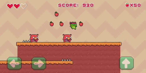 Ninja Frog - Platformer screenshot 5