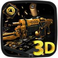 3D Gun Bullets Parallax Launcher Theme🔫