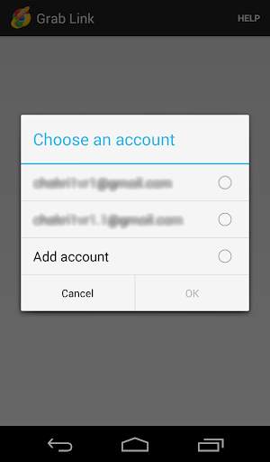 Grab Link 1 تصوير الشاشة