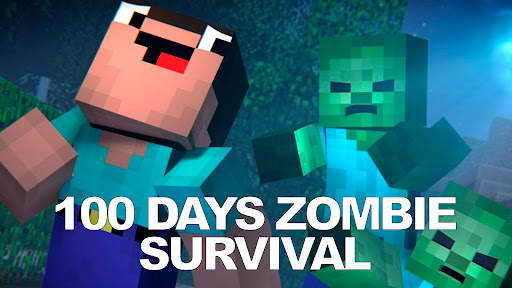 100 Days Zombie Survival MCPE screenshot 4