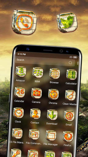 Train Scrap Yard Launcher Themes screenshot 2