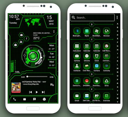 Innovative Launcher pro  - hi-tech launcher screenshot 2