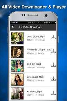 All HD Video Downloader - HD Video Player 2018 screenshot 4