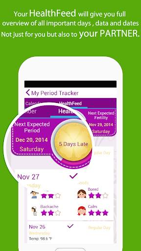 My Period Tracker / Calendar screenshot 4