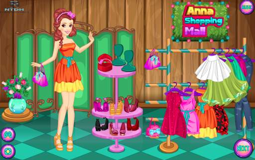 Dress up games for girls - Shopping Mall screenshot 2