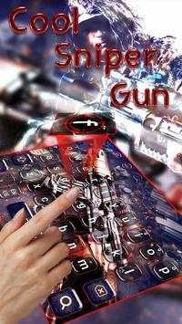 Cool Sniper Gun Keyboard Theme screenshot 2