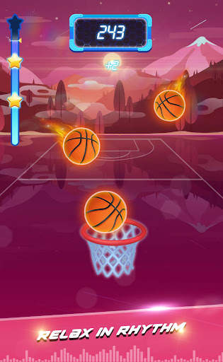 Beat Dunk - Free Basketball with Pop Music screenshot 3