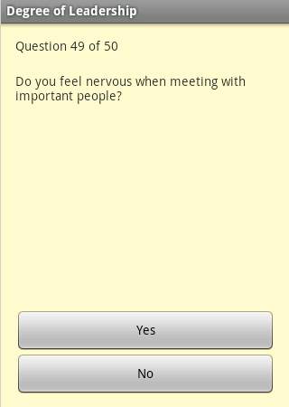 Free Leadership test 2 تصوير الشاشة