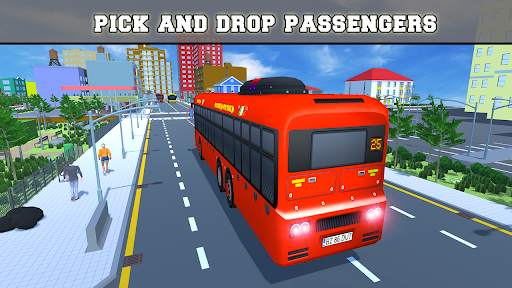 Public Transport Bus Driving - Coach Bus Simulator screenshot 2