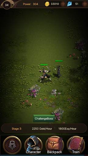 Dark Assassin - Idle Offline Time Killer RPG Game screenshot 4