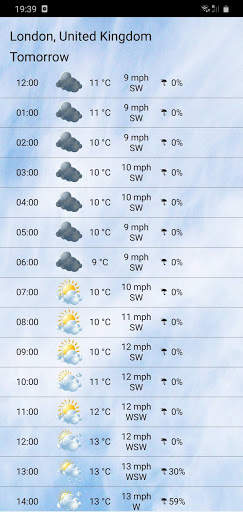 Local weather screenshot 3