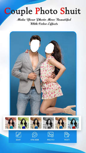 Couple Photo Suit: Love Couple Photo Suit screenshot 2