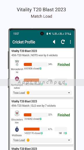 Sports Load Graph screenshot 3