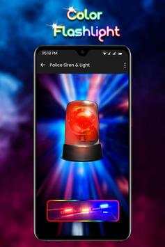 Color Flashlight on Call & SMS : Torch LED Flash screenshot 2