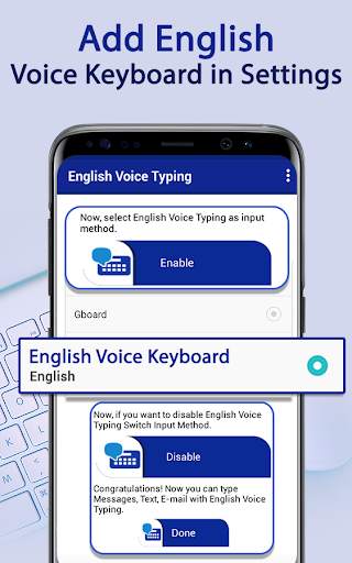 English Voice Keyboard - Voice to Text screenshot 2