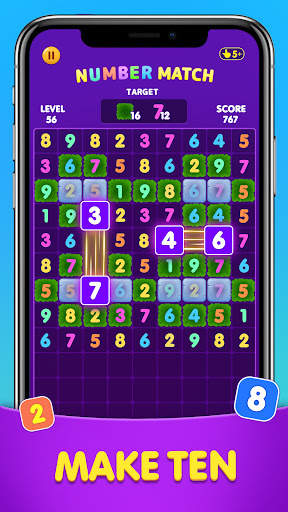Number Match: Ten Crush Puzzle screenshot 1