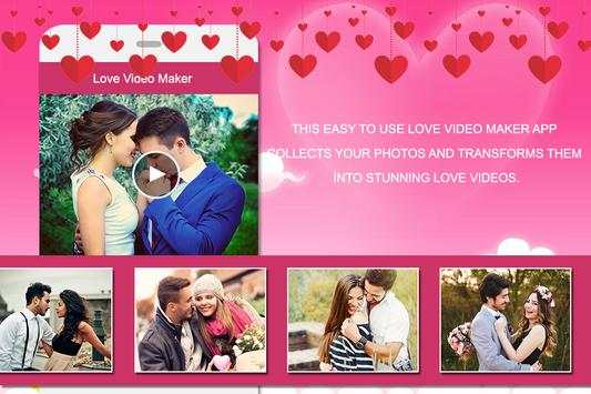 Love Video Maker With Music screenshot 1