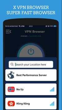 X browser pro: vpn browser free - Super Fast, mini screenshot 2