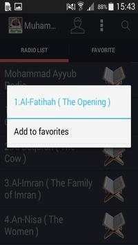 Muhammad Ayyub Quran Mp3 2 تصوير الشاشة