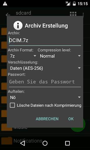 ZArchiver screenshot 2