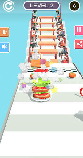 Sandwich Running 3D Games screenshot 3