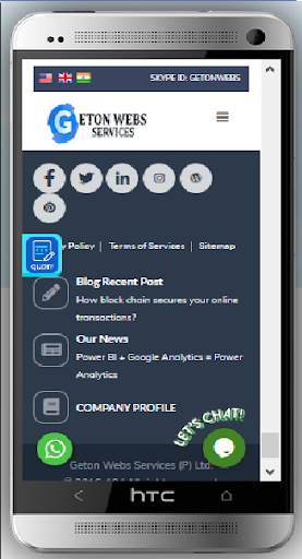 Geton Webs Services screenshot 3