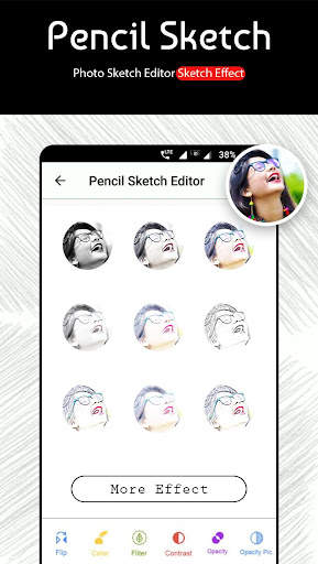 Pencil Sketch Editor 5 تصوير الشاشة