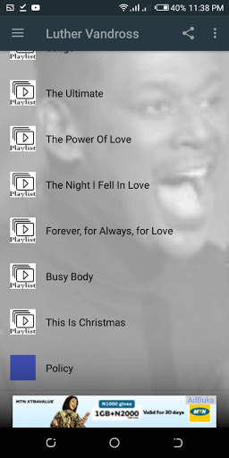Luther Vandross Songs screenshot 6