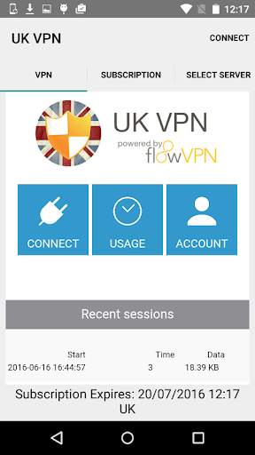 UK VPN with free trial screenshot 1