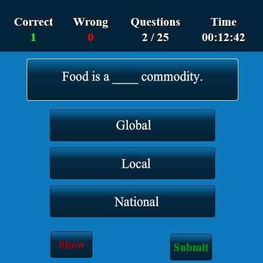 Food Science MCQ screenshot 3