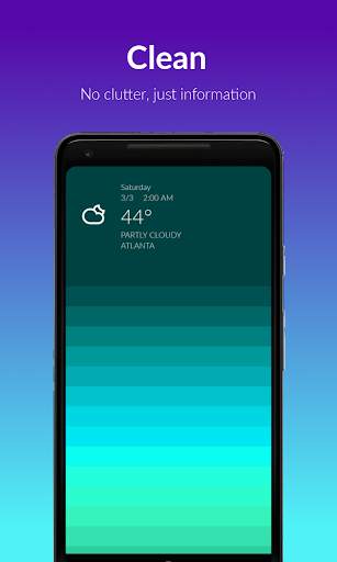 Wethr - Visual Weather Forecast स्क्रीनशॉट 1