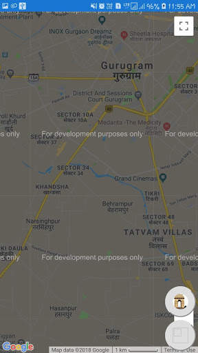 New Delhi maps screenshot 2