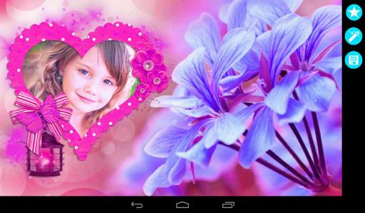 Flower Photo Frame screenshot 1