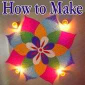 How To Make Rangoli Design App Step By Step Videos