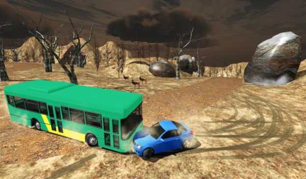 Offroad Bus Mountain Climber screenshot 15