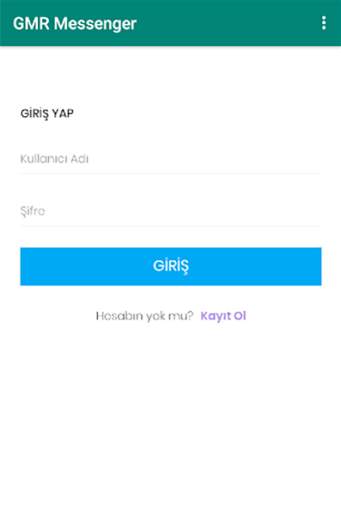 GMR Messenger screenshot 1