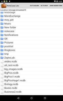 NoteCase Lite screenshot 3