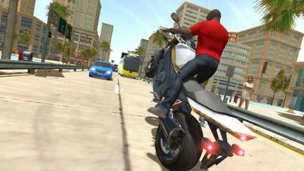 City Traffic Moto Racing screenshot 4