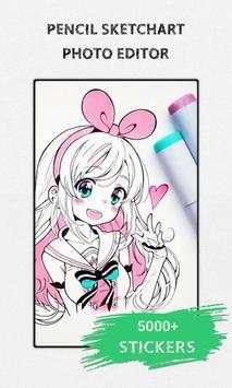 SketchArt Filter Photo Maker Pencil Drawing Editor скриншот 6