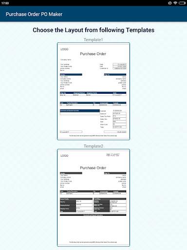 Invoice & Purchase Order Maker screenshot 9