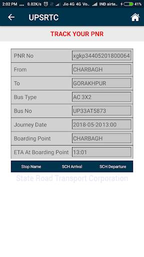 UPSRTC Track Your Bus.. screenshot 2