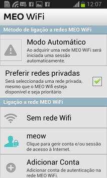MEO WiFi screenshot 1