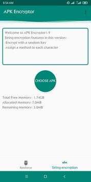 Apk Encryptor screenshot 1