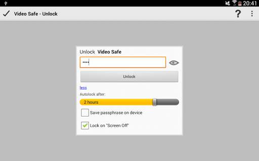 Video Safe screenshot 8