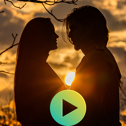 Romantic Love animated stickers for WhatsApp icon